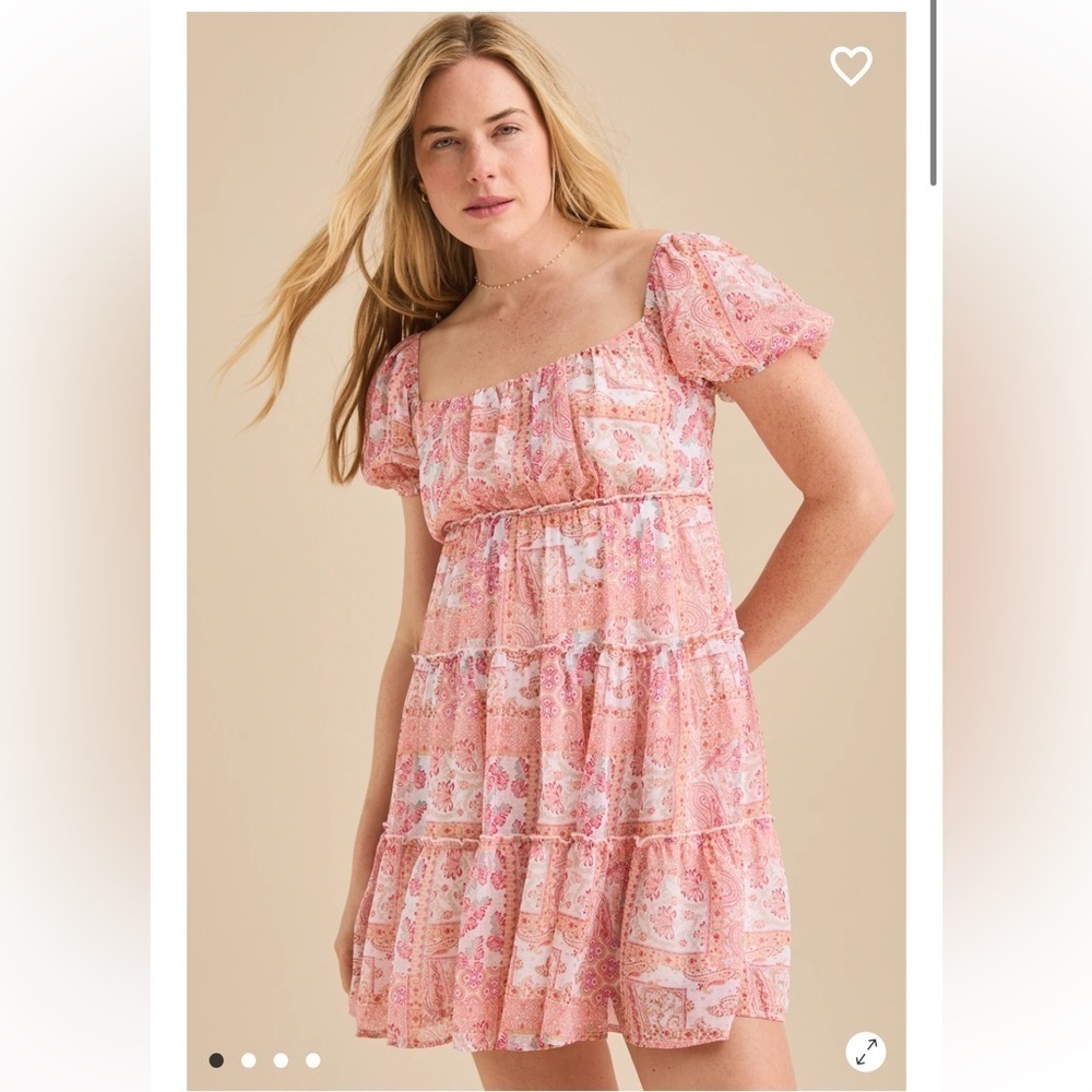 new with tags altard state chessy patchwork mini dress